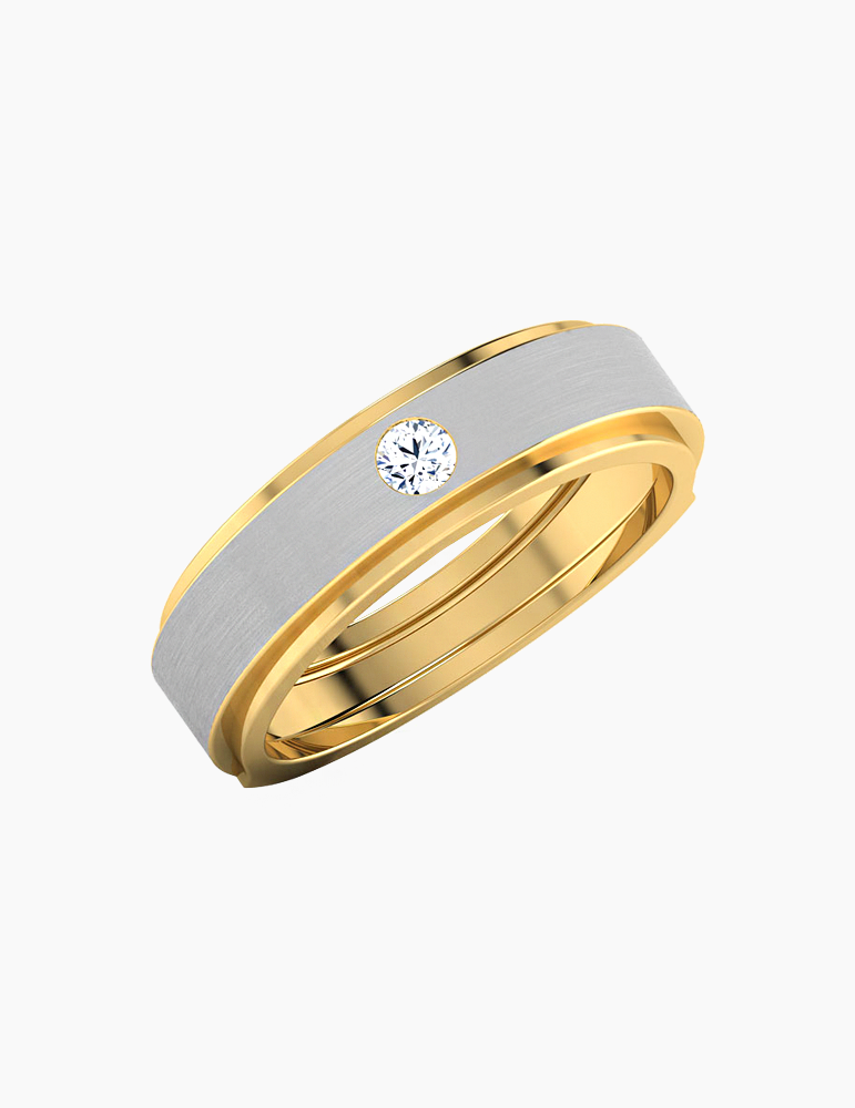 Silver ring eq Dimond